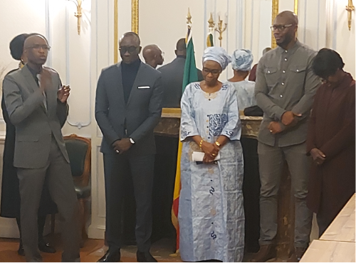 Discours d&rsquo;au-revoir de Mme Kébé