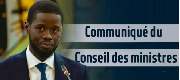 COMMUNIQUE DU CONSEIL DES MINISTRES  DU 17 SEPTEMBRE 2025